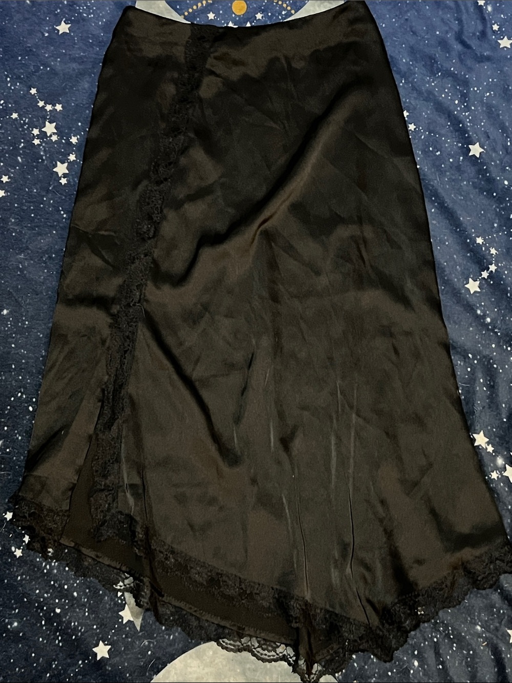 Bwear Black Elastic Waist Skirt